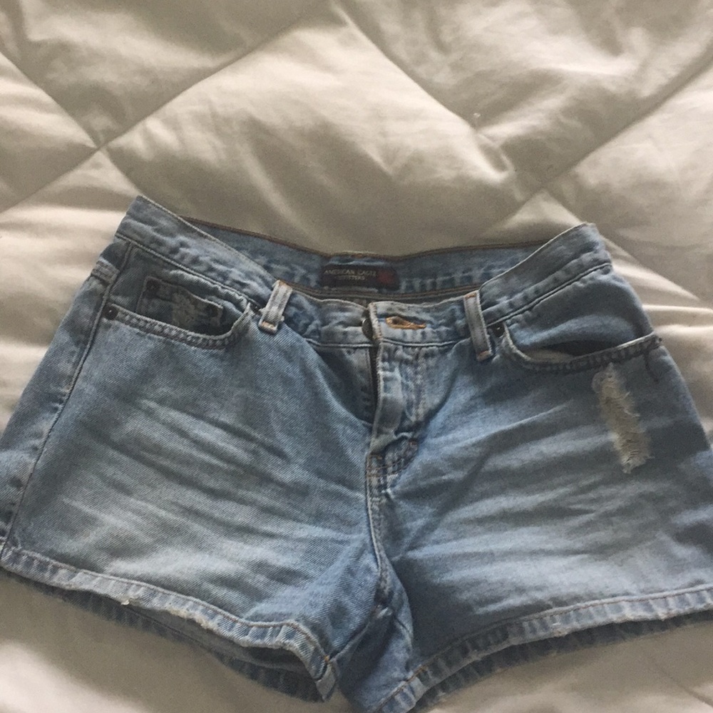 High waisted shorts